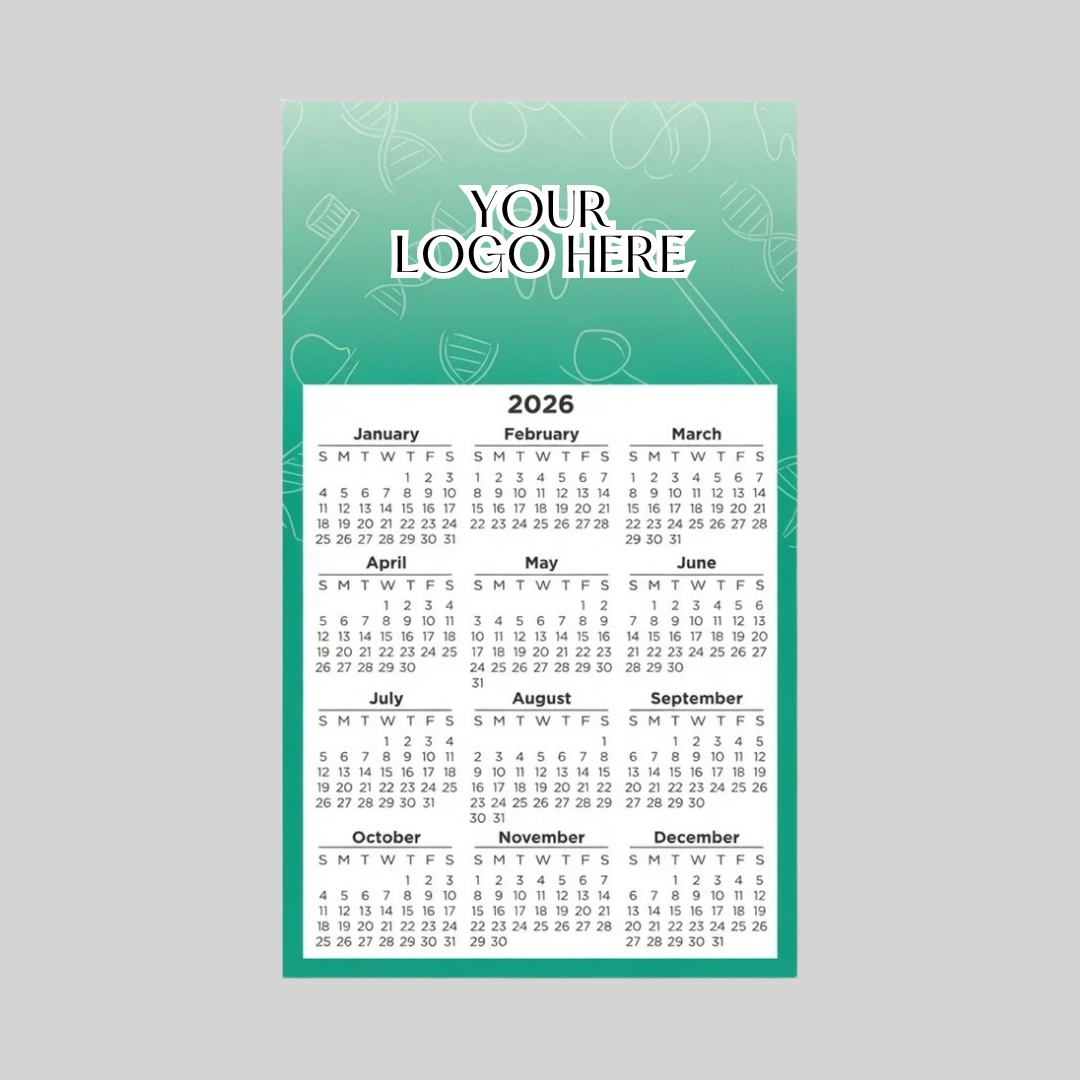 Calendar Sq Crnr Magnet 2-29/32 x 4-15/16