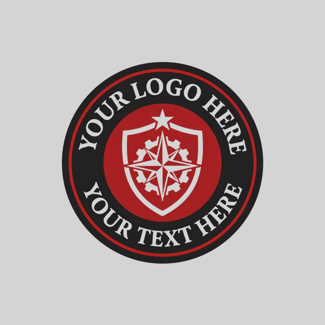 Circle 5-3/4 Diameter Car Sign Magnet