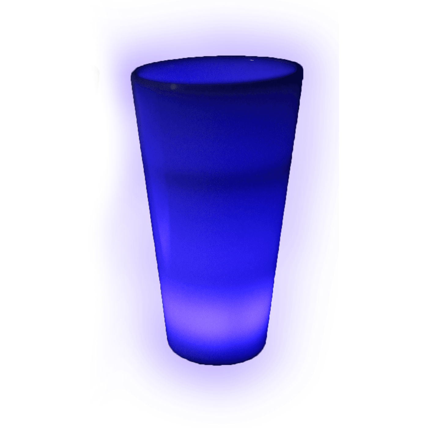 Glow in the Dark LED Light Up Shot Glass 2 oz Blue CustomLanyard