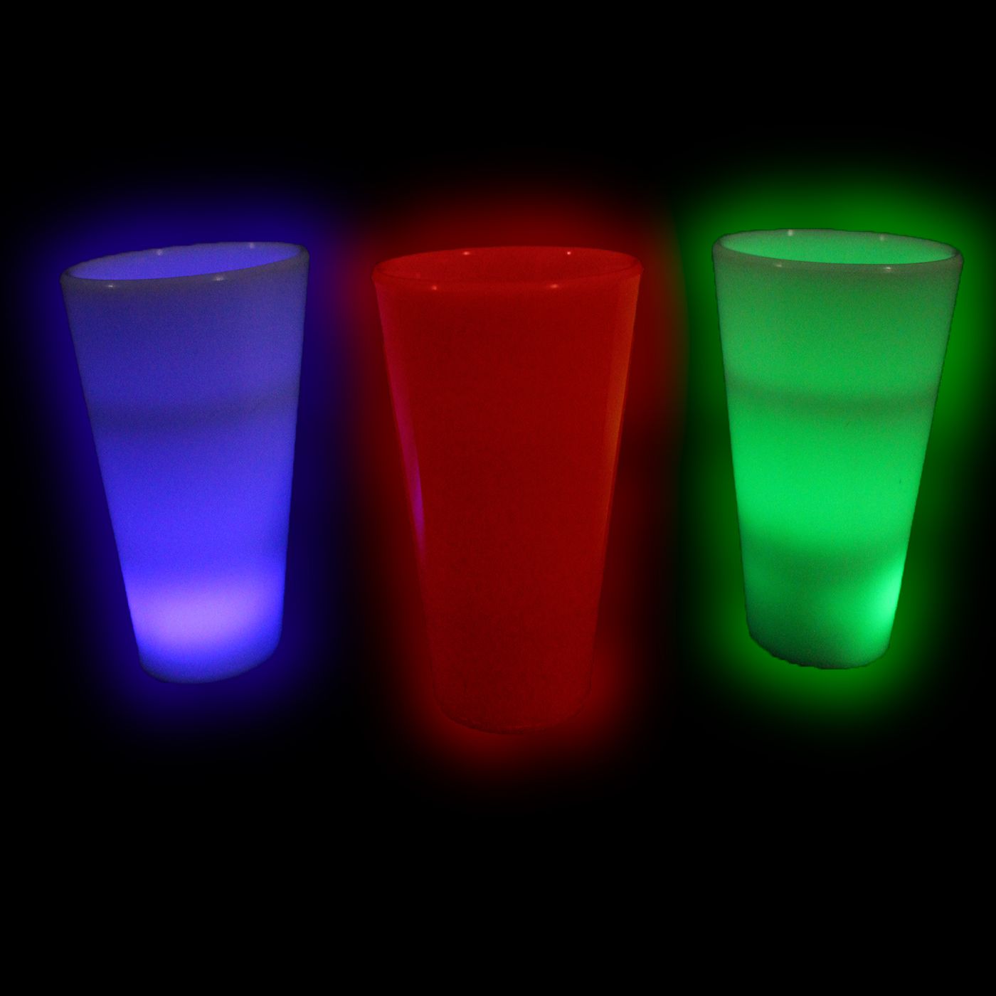 Glow in the Dark LED Light Up Shot Glass 2 oz