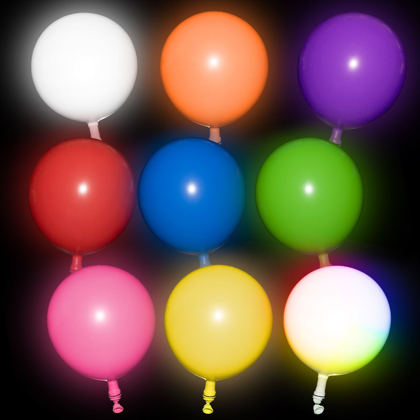 Light Up 14 Inch Blinky Balloons | CustomLanyard.net | SKU# 10844