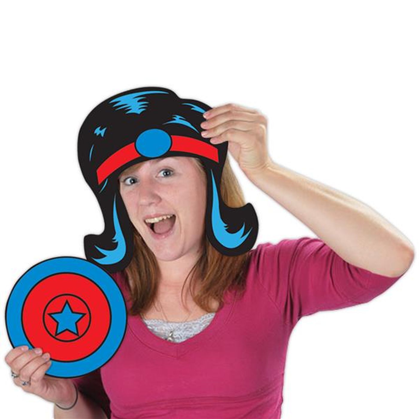 Hero Photo Booth Prop Kit (Per 12 pack) | CustomLanyard.net | SKU# 10153