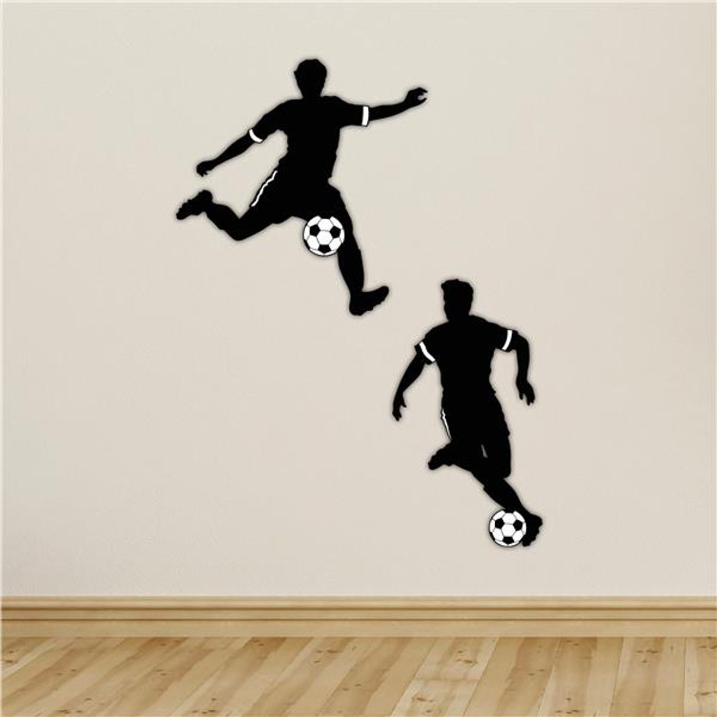 Male Soccer Player Cutouts (Per 2 pack) | WristBandToday.Ca | SKU# 15136