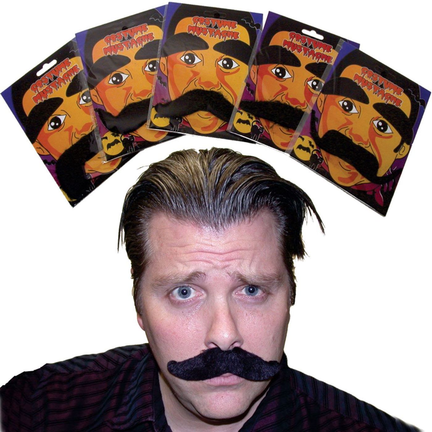 Jumbo Mustaches (Per 12 pack) | CustomLanyard.net | SKU# 10197