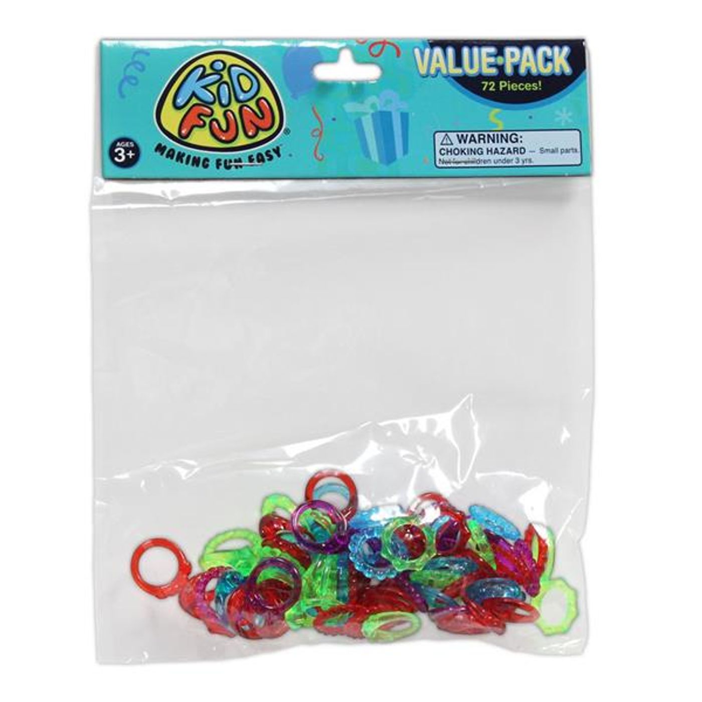 Plastic Rings (Per 72 pack) | CustomLanyard.net | SKU# 12666