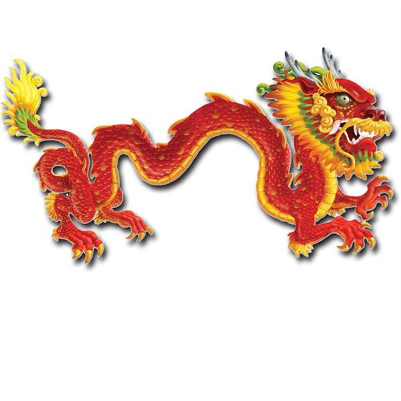 Chinese Dragon Decoration | CustomTattooNow.com | SKU# 9702