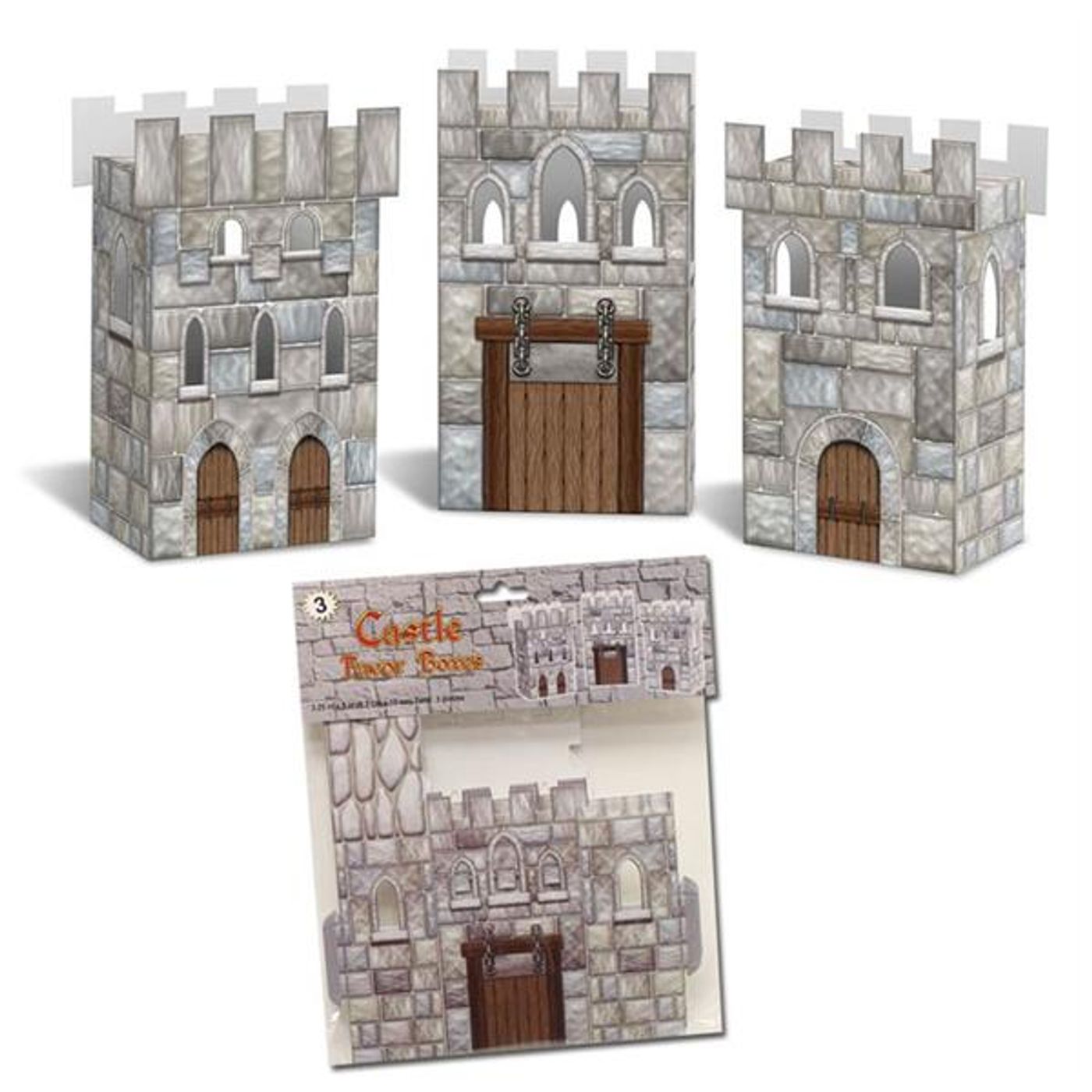 Castle Favor Boxes | CustomLanyard.net | SKU# 13787