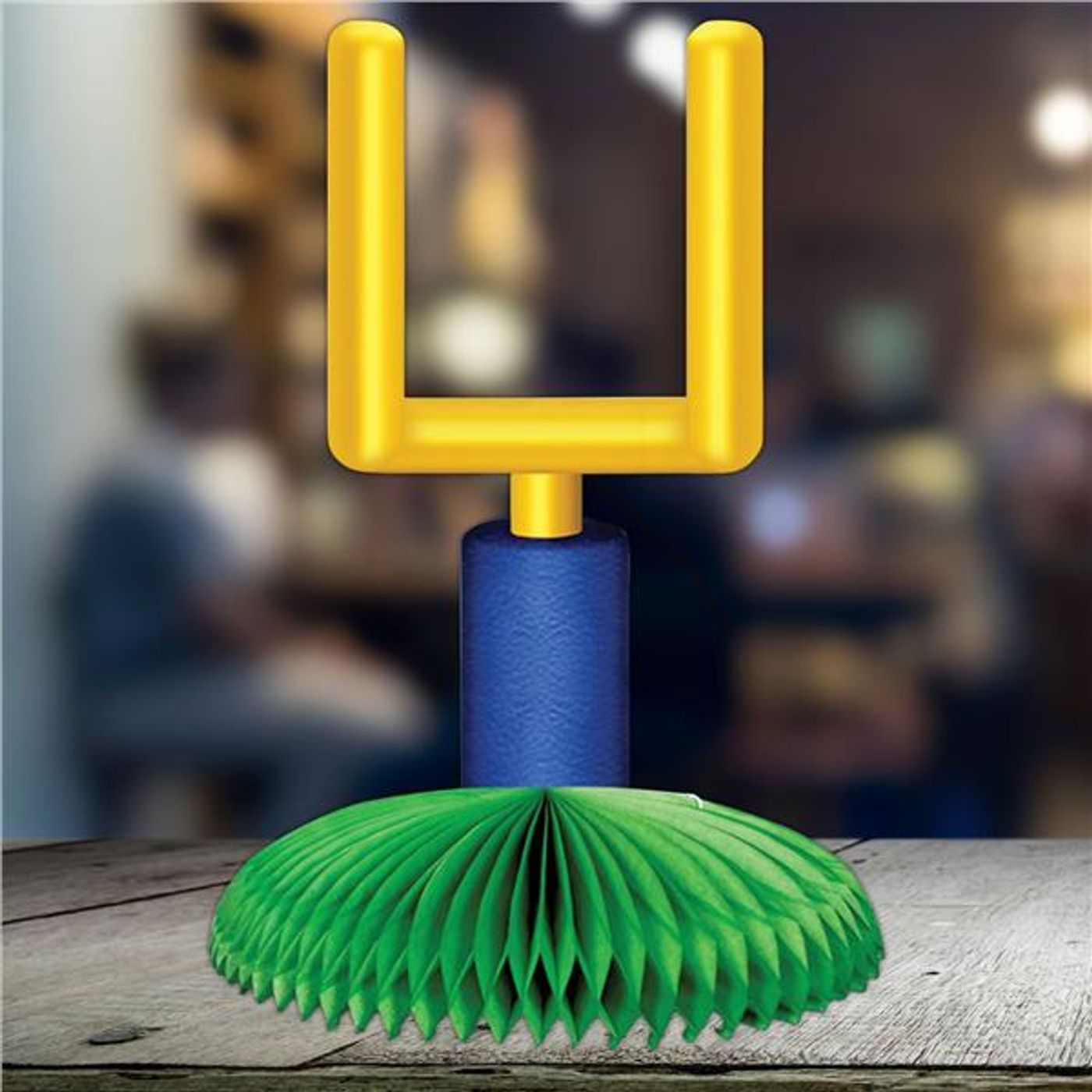 Football Goal Post 9" Centerpiece SKU 9824