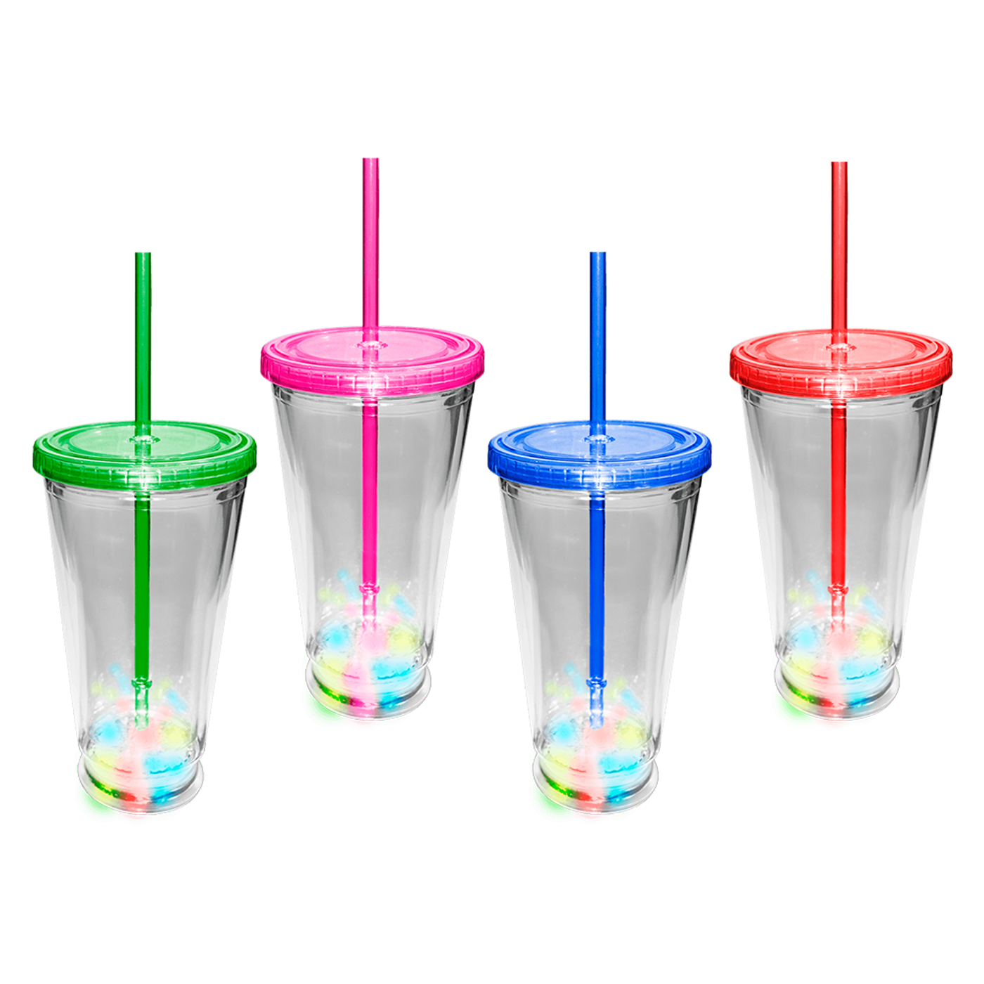 16 Oz Light-Up Flashing Tumbler Glasses | CustomBalloonNow.com | SKU# 9061