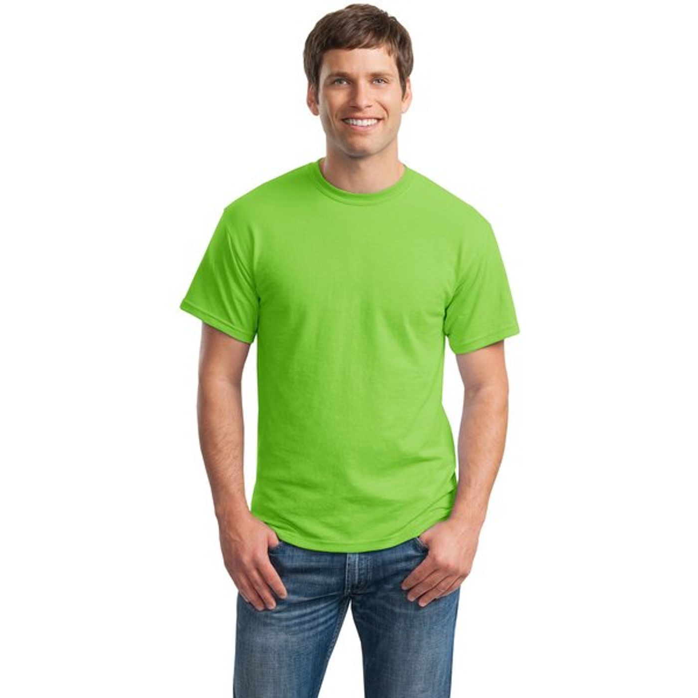 Gildan DryBlend 50 Cotton/50 Poly T-Shirt - Dark/Colors | Wrist-Band ...