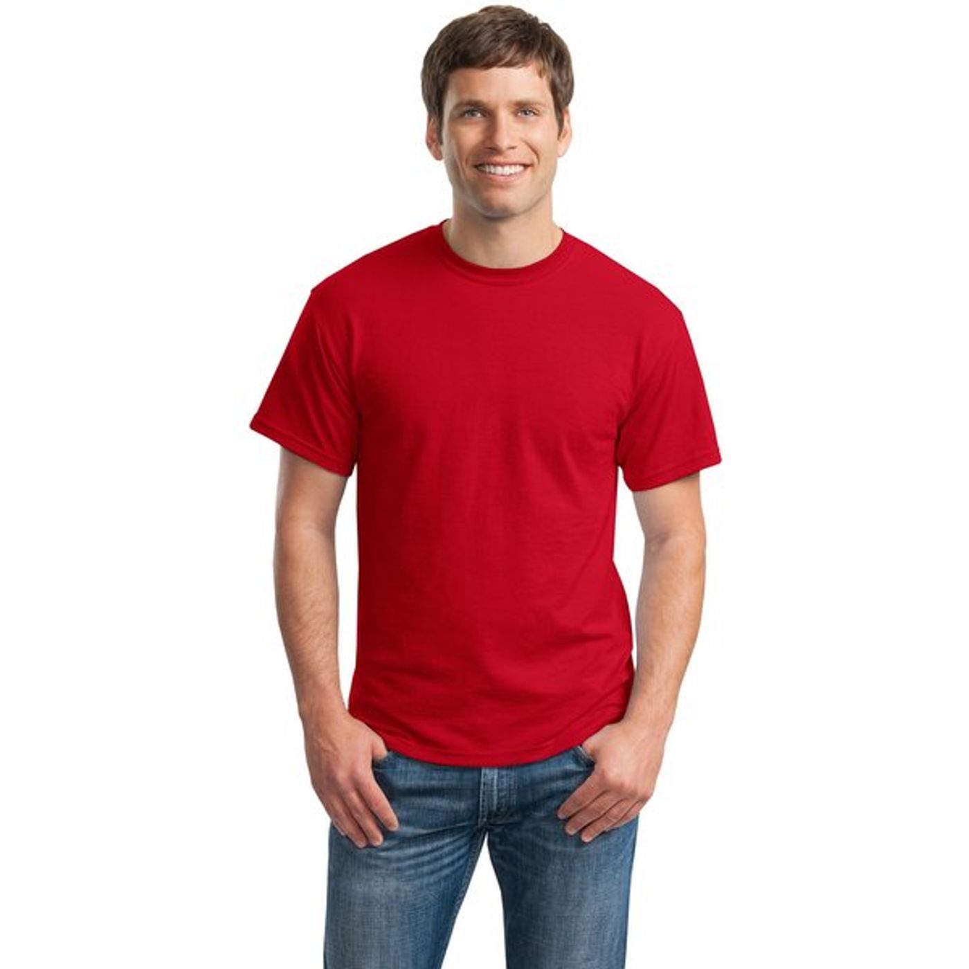 Gildan DryBlend 50 Cotton/50 Poly T-Shirt - Dark/Colors | CustomLanyard ...