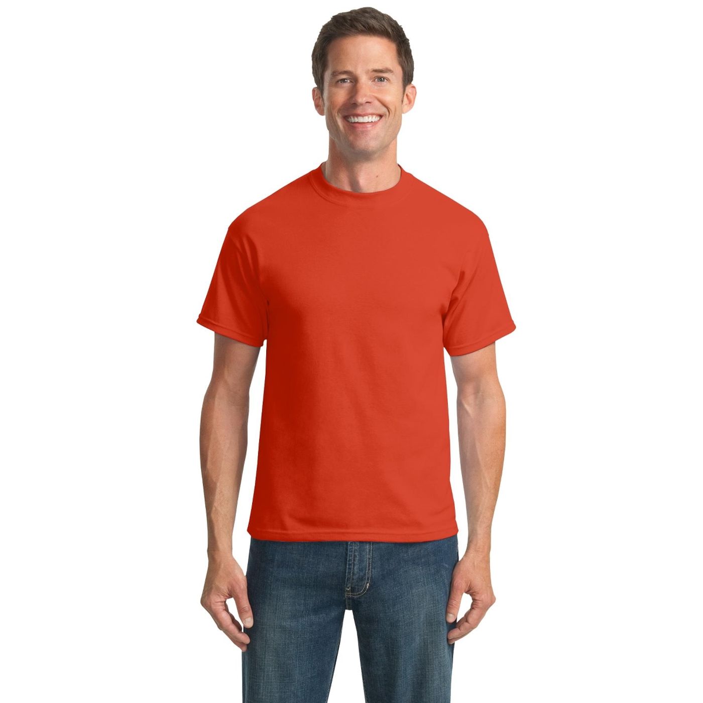 Port and Company 50/50 Cotton/Poly T-Shirt - Dark/Colors | Wrist-Band ...