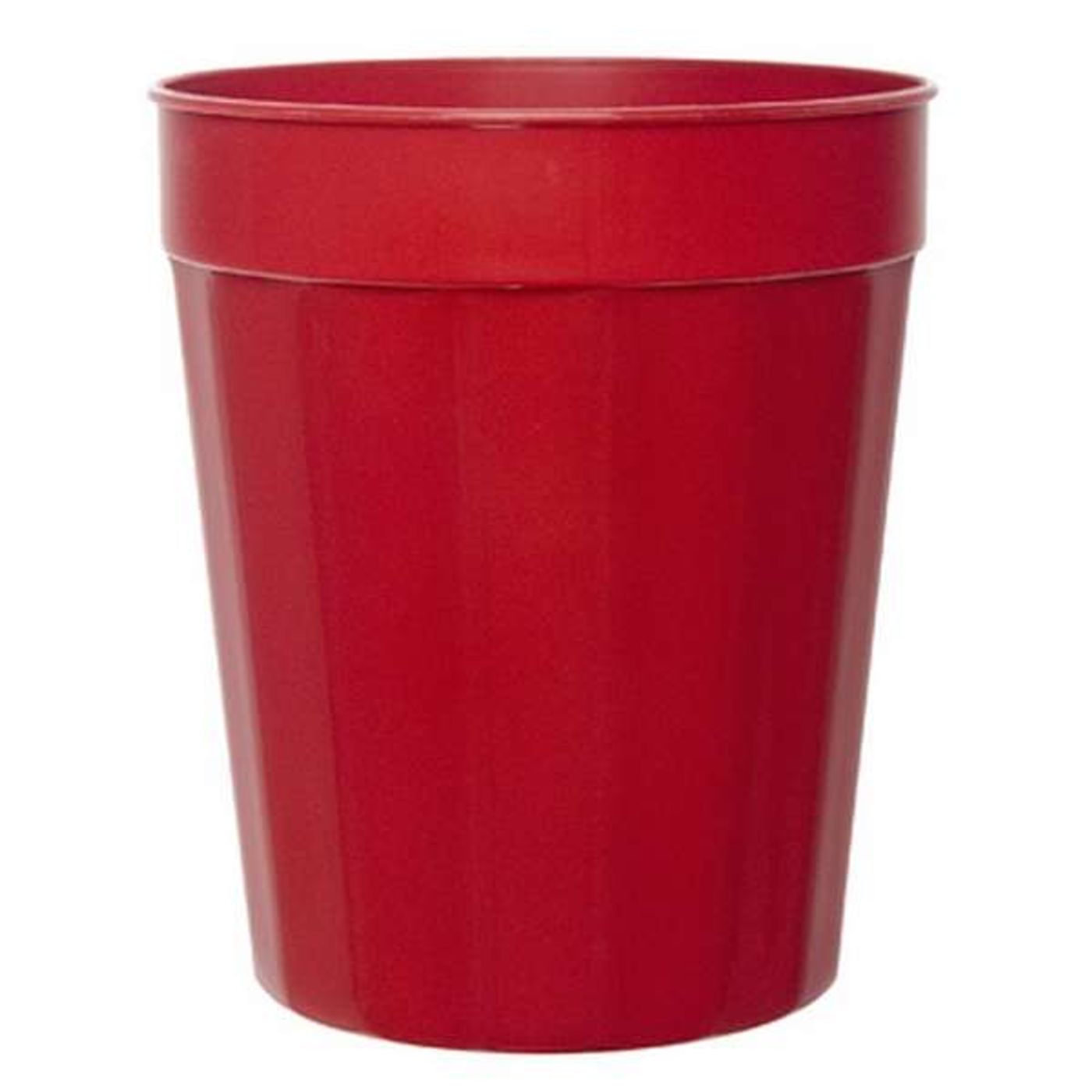 Fluted Plastic Stadium Cup - 16oz | CustomLanyard.net | SKU# 4458