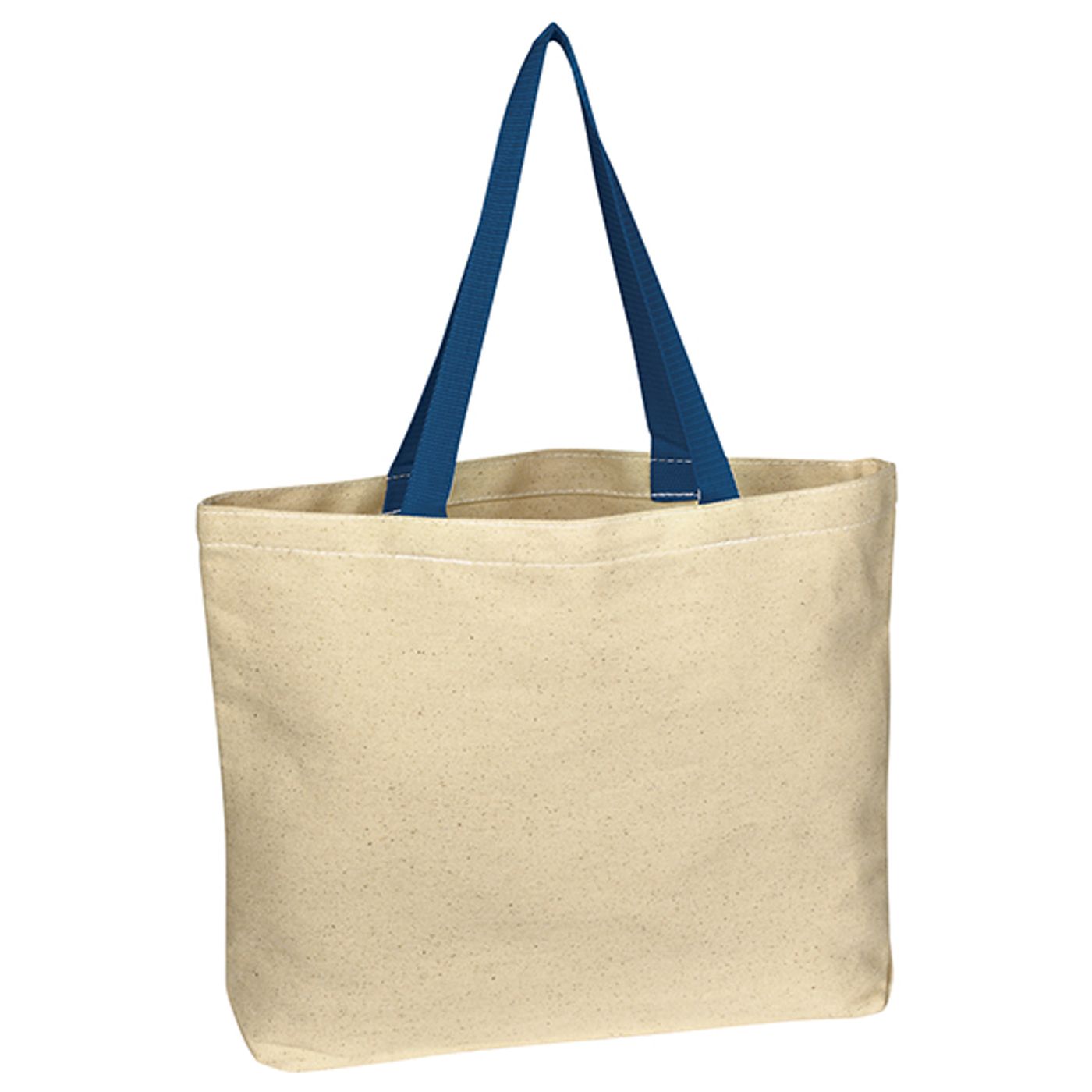 Custom Natural Cotton Canvas Tote Bag | CustomLanyard.Com