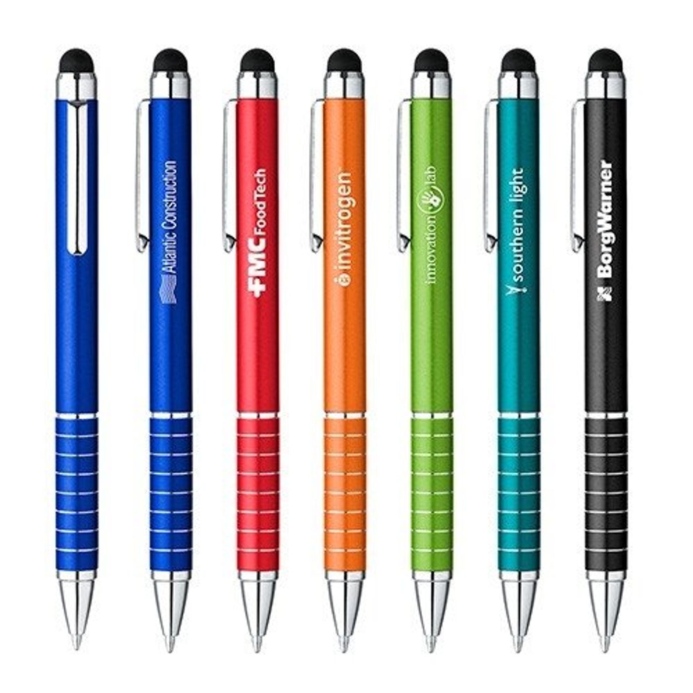 Retractable Ballpoint Pen With Stylus Tip | Axis Ballpoint Stylus ...