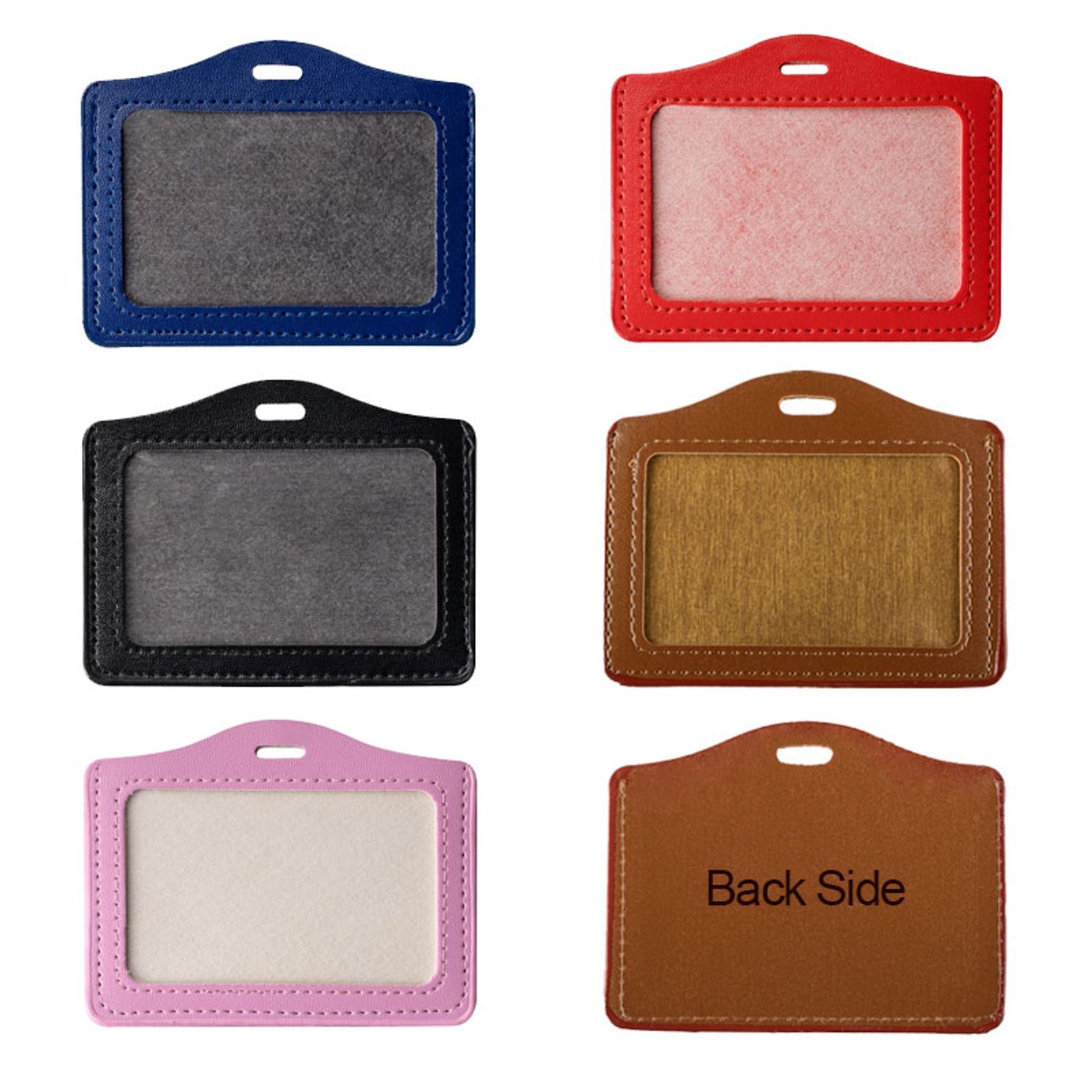 Printed Horizontal Faux Leather Holders | AustraliaWristbands.com | SKU ...