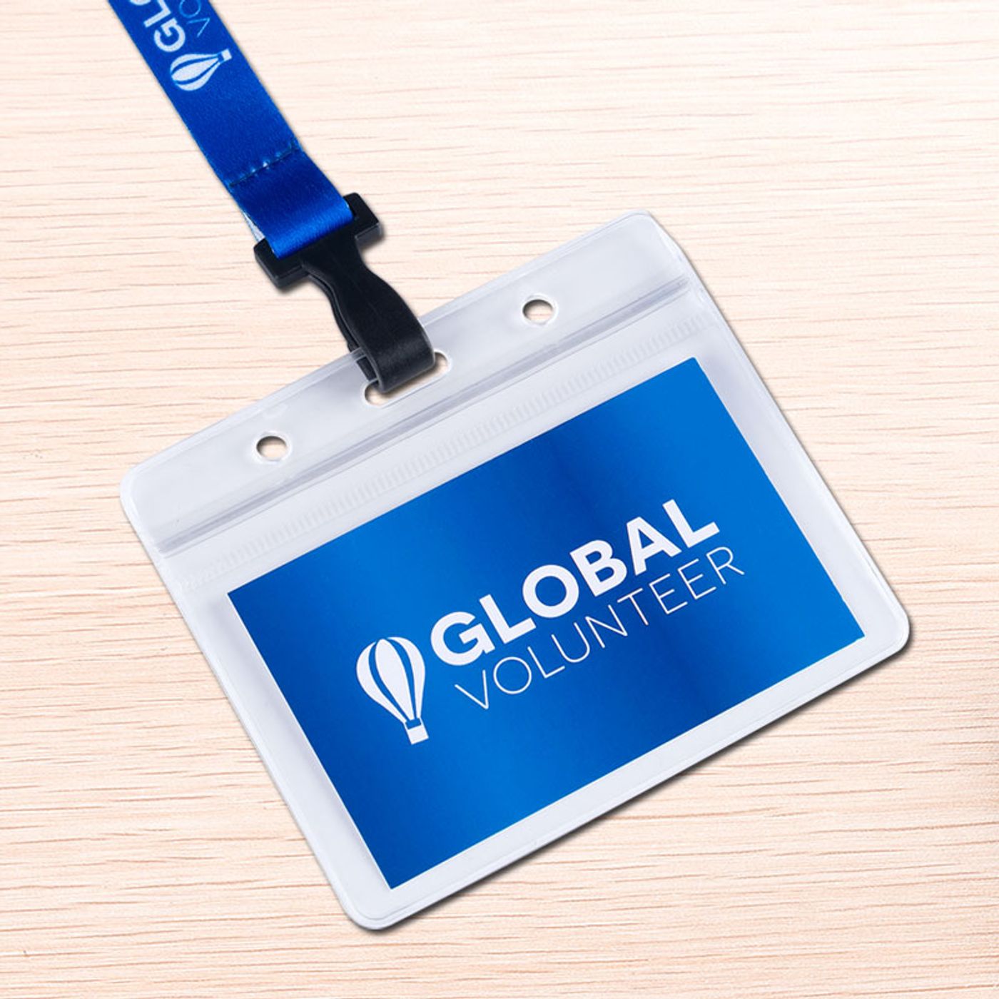 Custom Printed Badge Holder ID Card Holders SKU