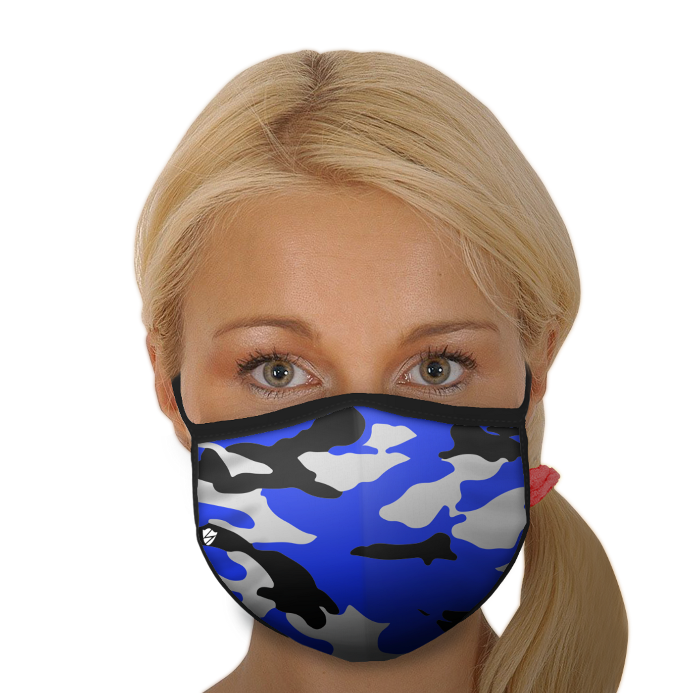 Blue Face Mask On Sale - Customlanyard.Net | CustomLanyard.net | SKU# 5640