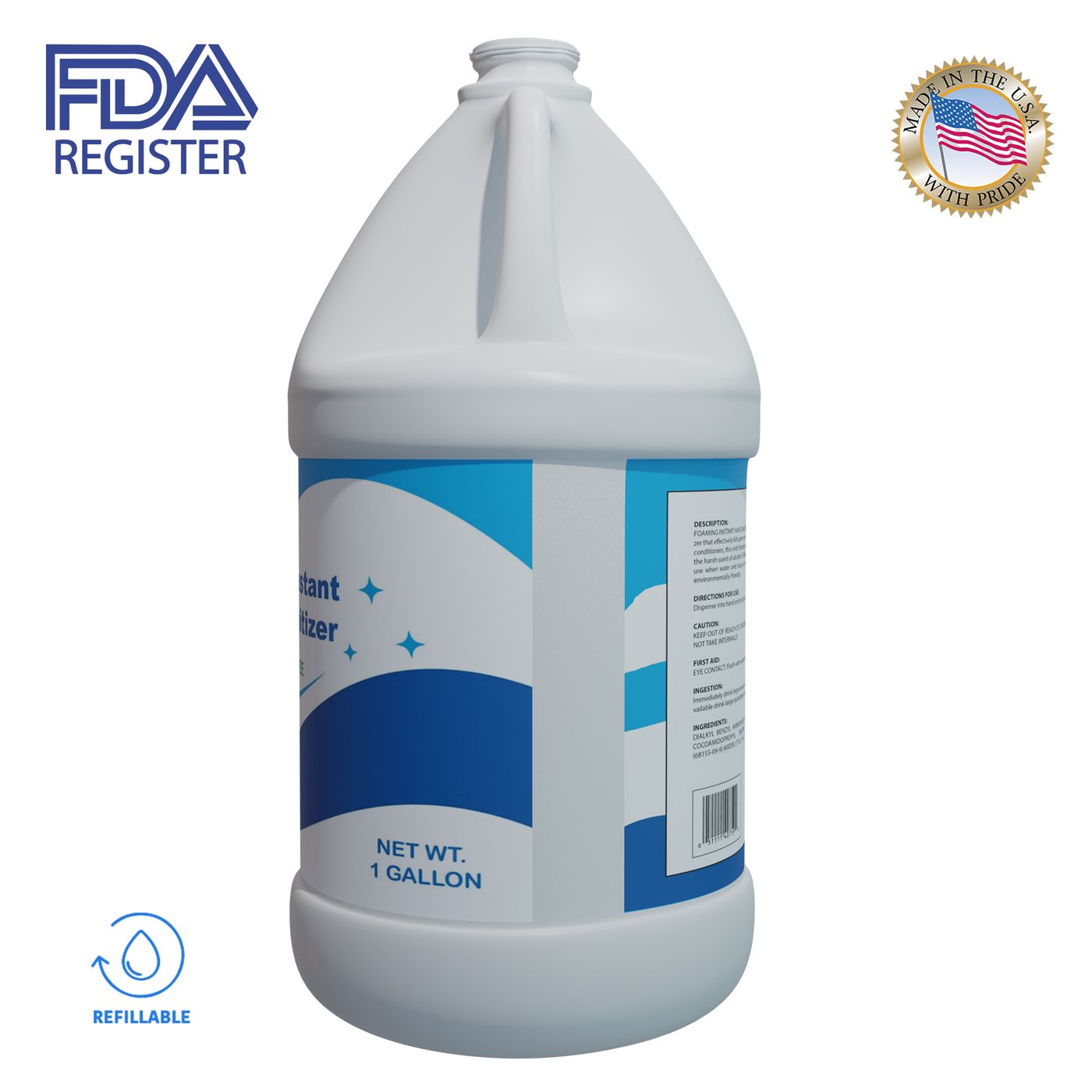 1 Gallon Foam Sanitizer Antibacterial Hand Sanitizer