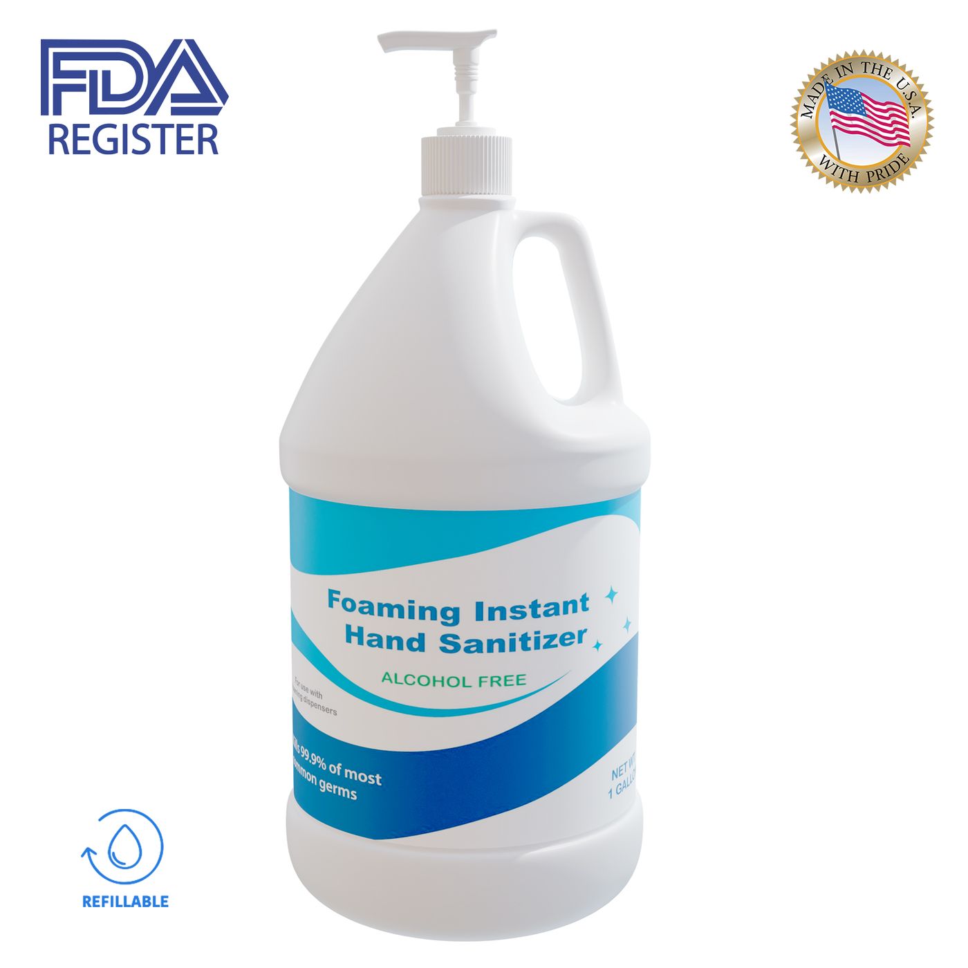 1 Gallon Foam Sanitizer Antibacterial Hand Sanitizer