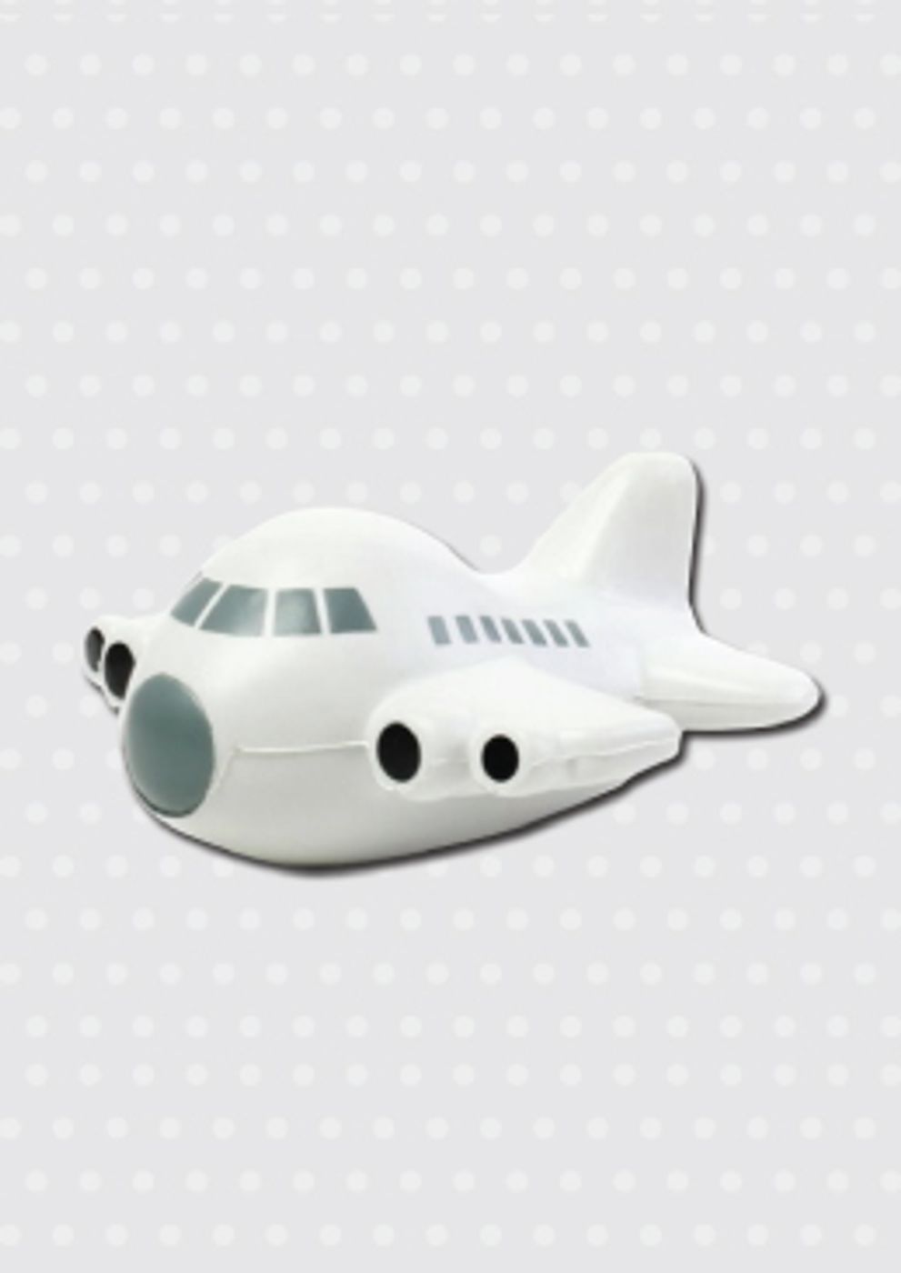 Custom Airplane Stress Ball | CustomBalloonNow.com | SKU# 413