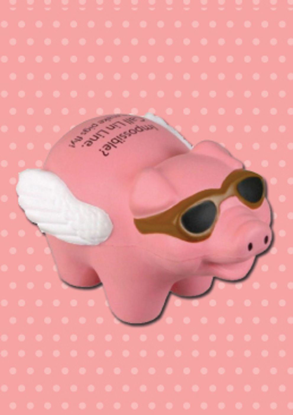 Flying Pig Balls  Flying Pig Stress Reliever 