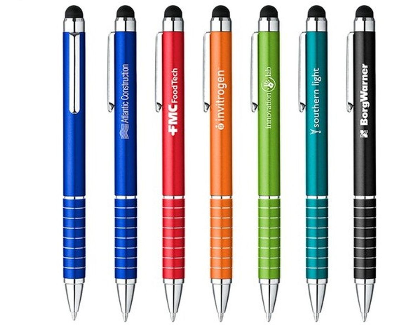 Retractable Ballpoint Pen With Stylus Tip | Axis Ballpoint Stylus ...