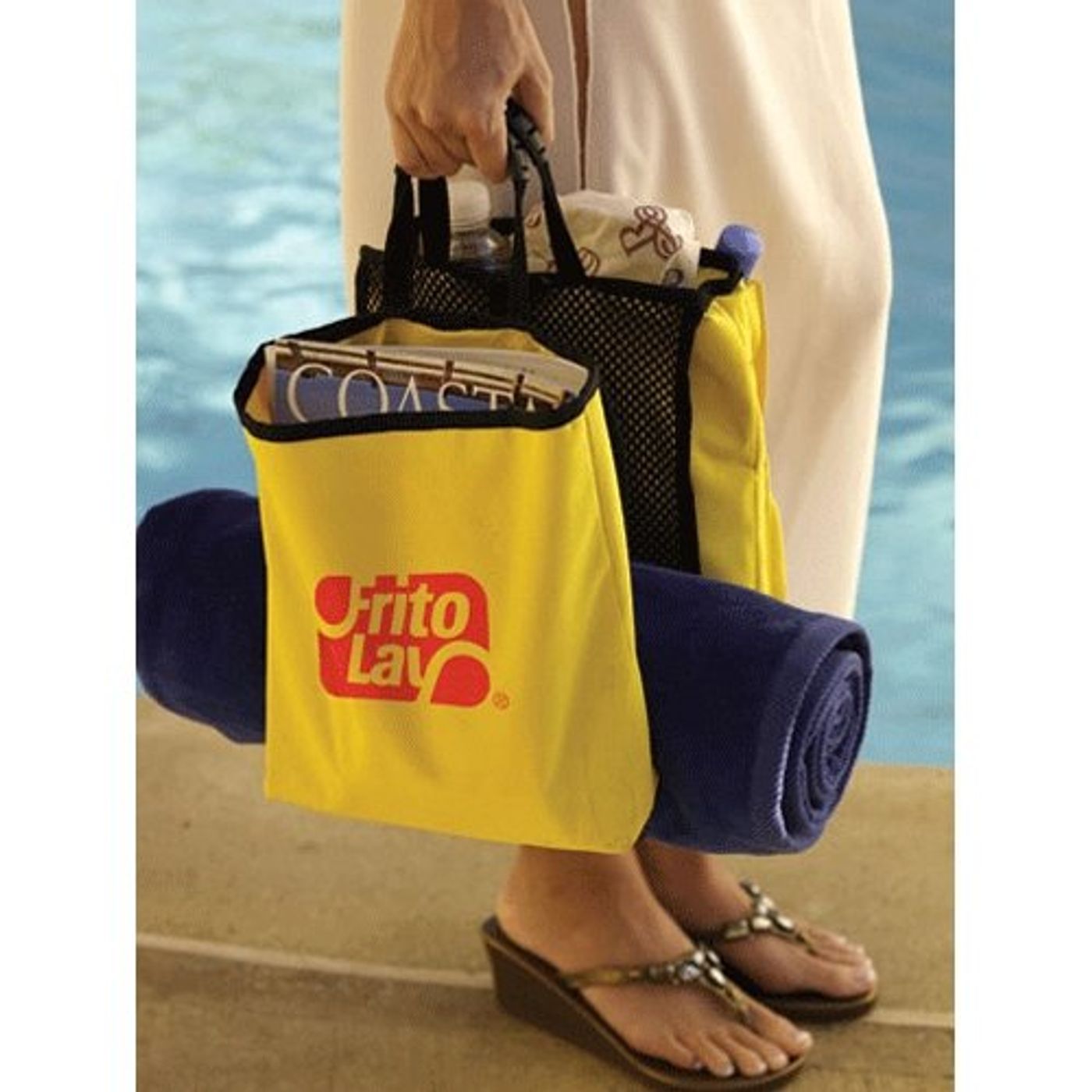 Custom Saddle Bag Cooler and Tote Bag SKU 3164