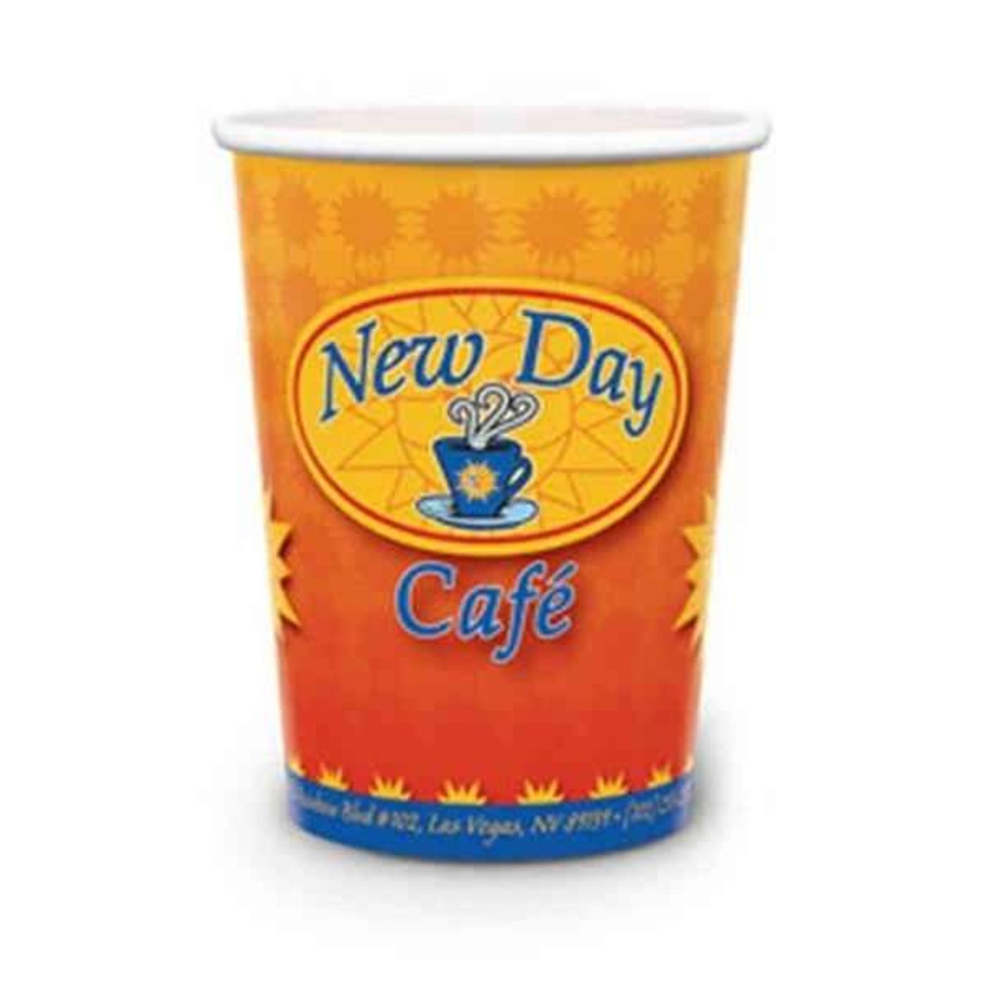 Full Color Wrap Hot Paper Cup 9 oz SKU 4278