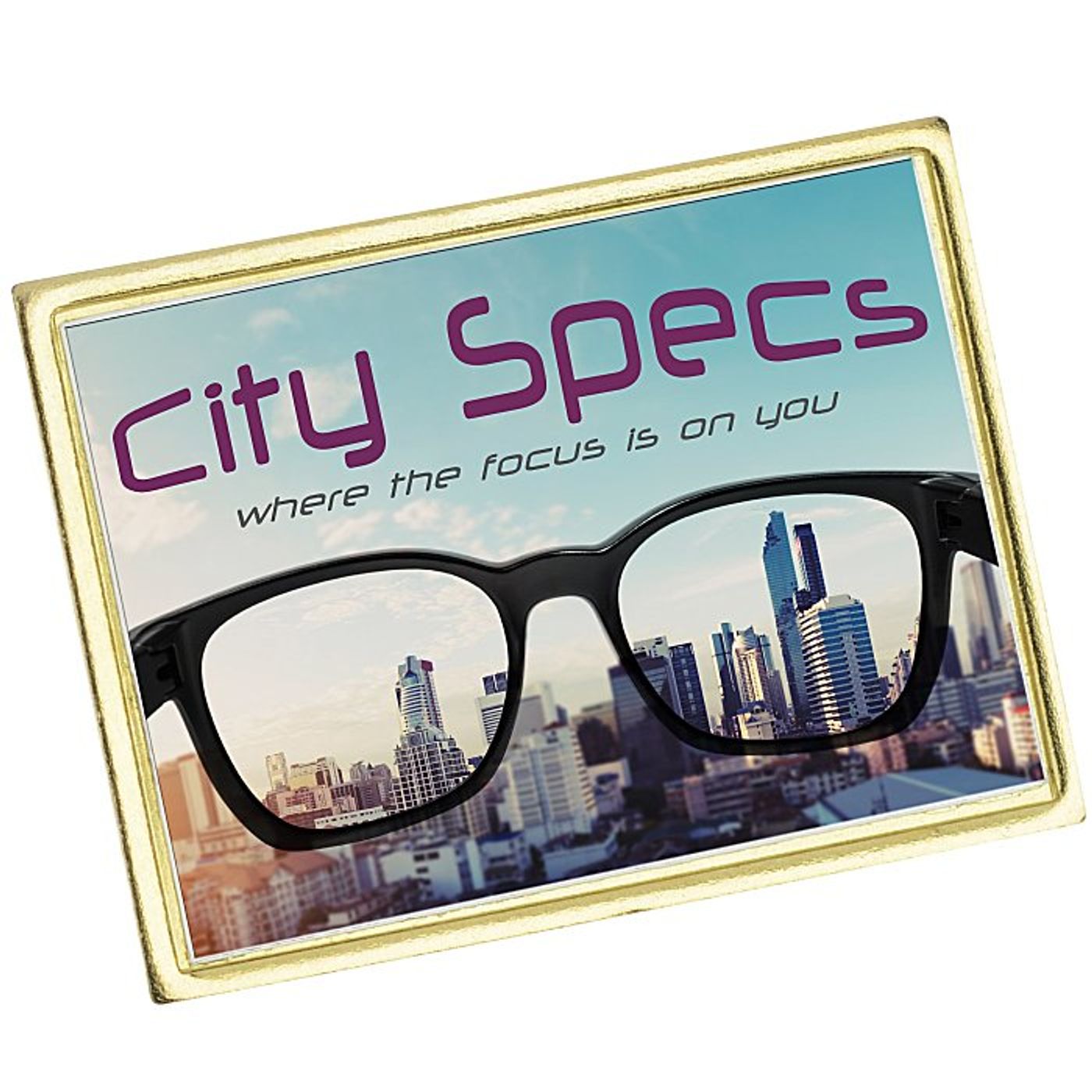 Laminate Lapel Pin - Small Rectangle - 24 hr | CustomButtonsNow.com ...