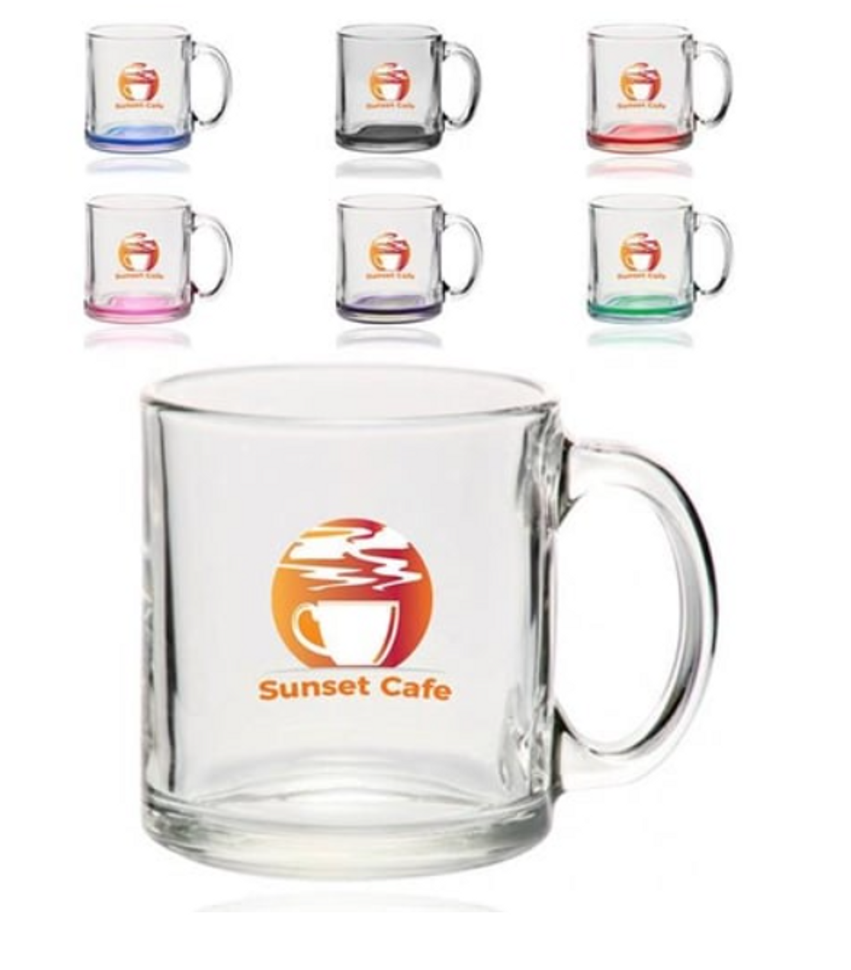 Giveaway Libbey Glass Coffee Mugs (13 Oz., Ink Imprint)