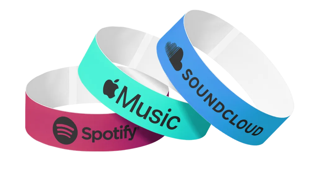 Custom Tyvek Wristbands