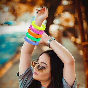 NEW 120 8" Glow Sticks Bracelets TWISTERS Double Thick 