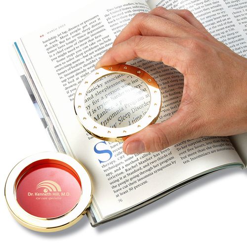 Magnifier and Paperweight Full Color 24 hr SKU 5384