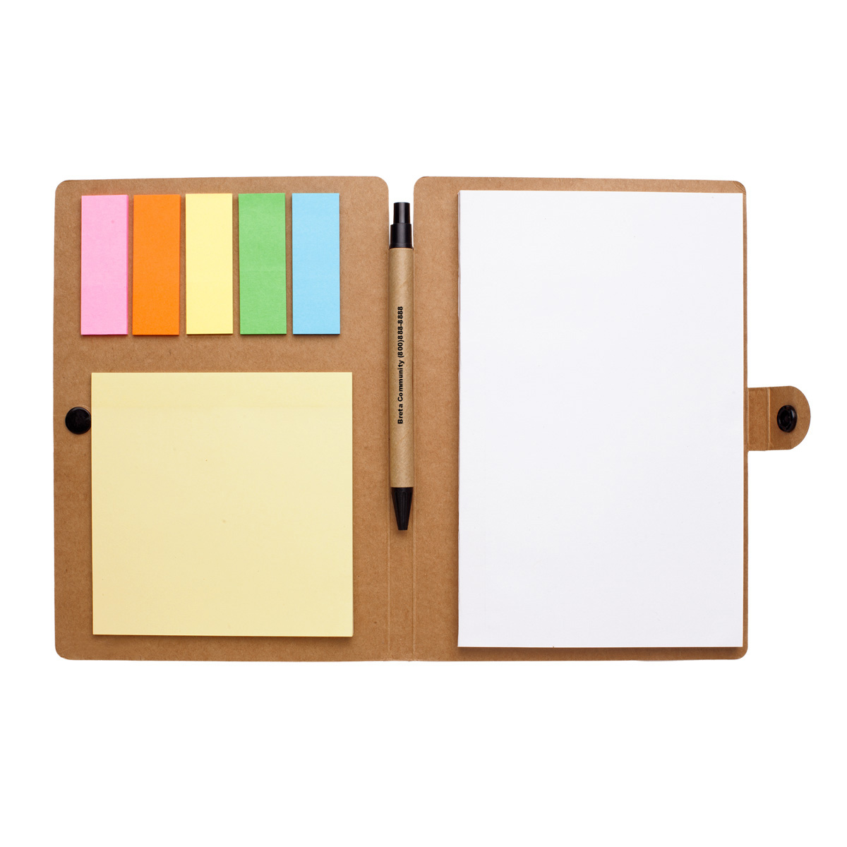 Large Snap Notebook With Desk Essentials SKU 1017