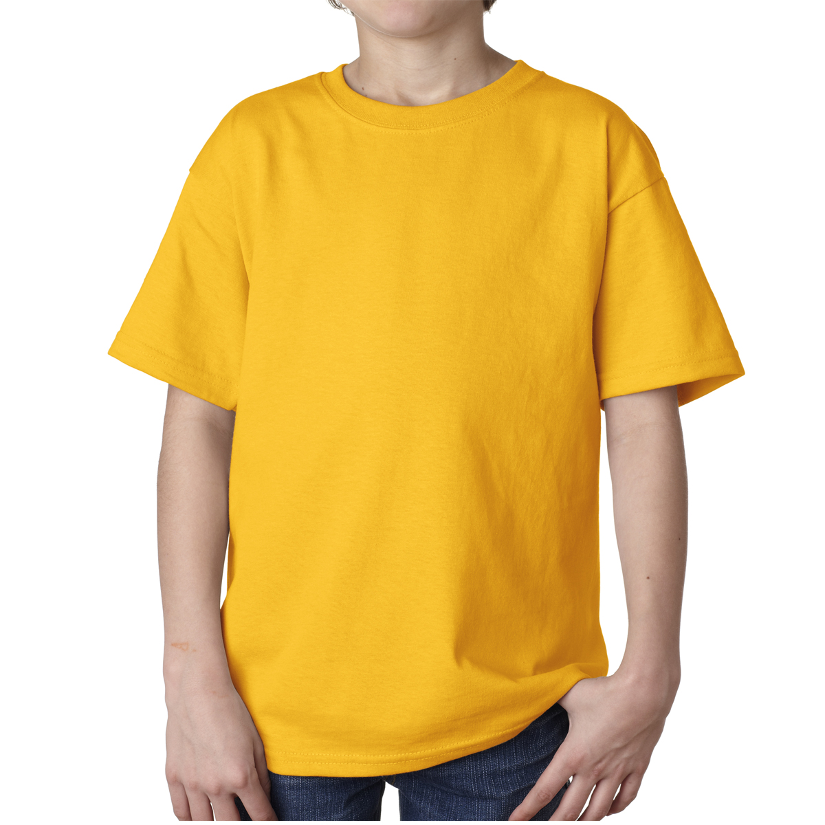 Gildan® Youth Ultra Cotton® T-shirt | GoWristbands.co.nz | SKU# 919