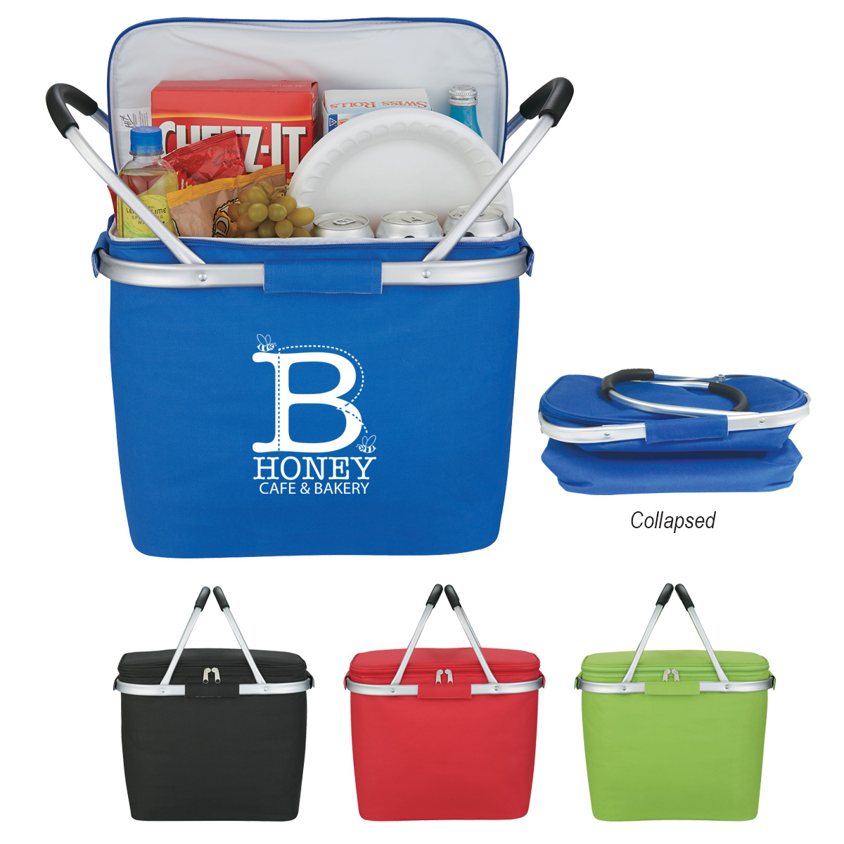 Picnic Fun Collapsible Cooler Basket SKU 938