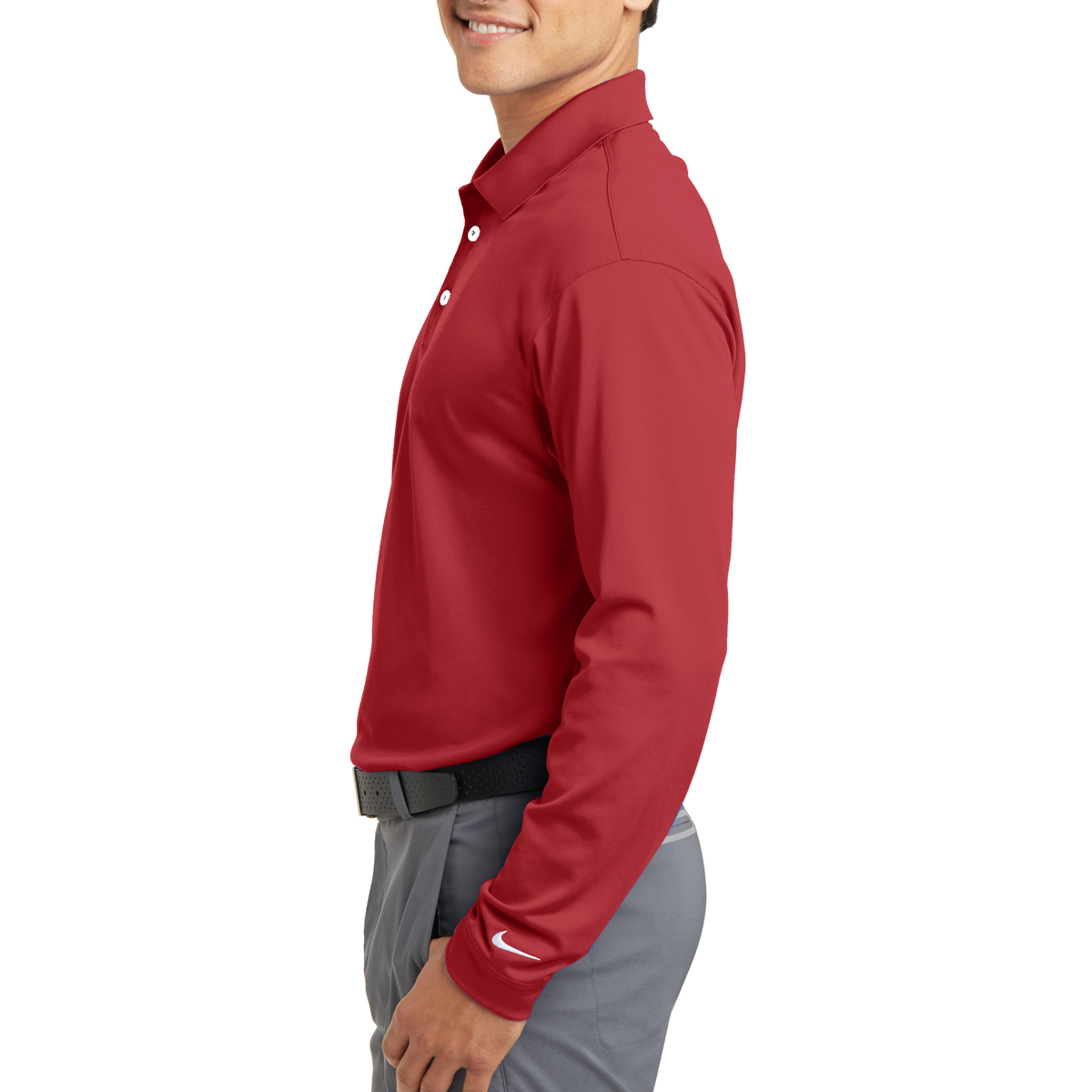 Nike Long Sleeve Dri-fit Stretch Tech Polo | CustomLanyard.net | SKU# 2179