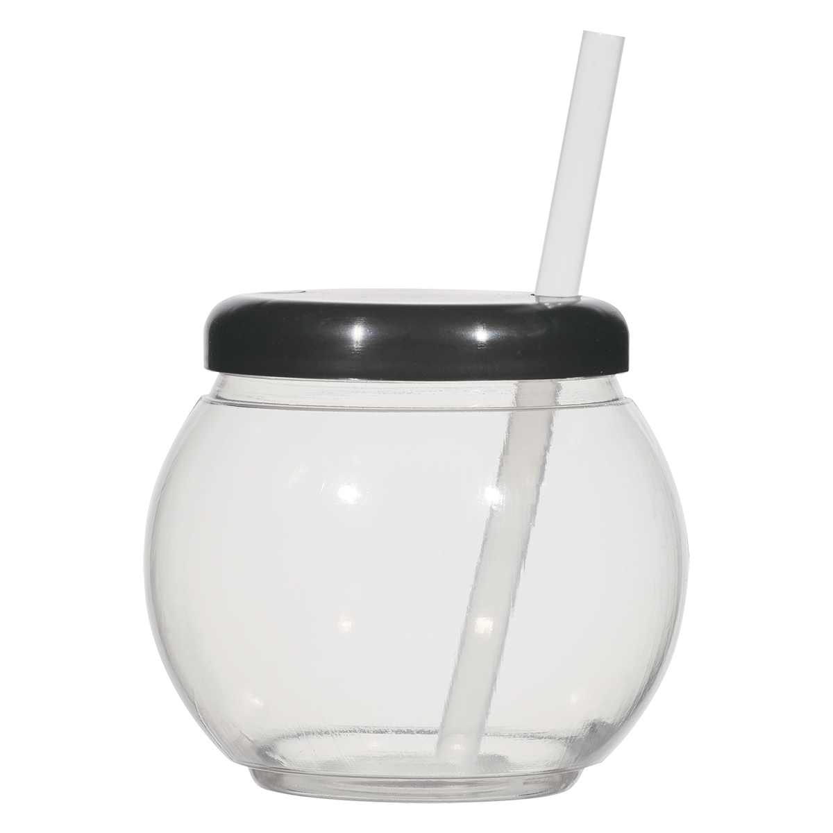 20 Oz. Fish Bowl Cup With Straw SKU 1220