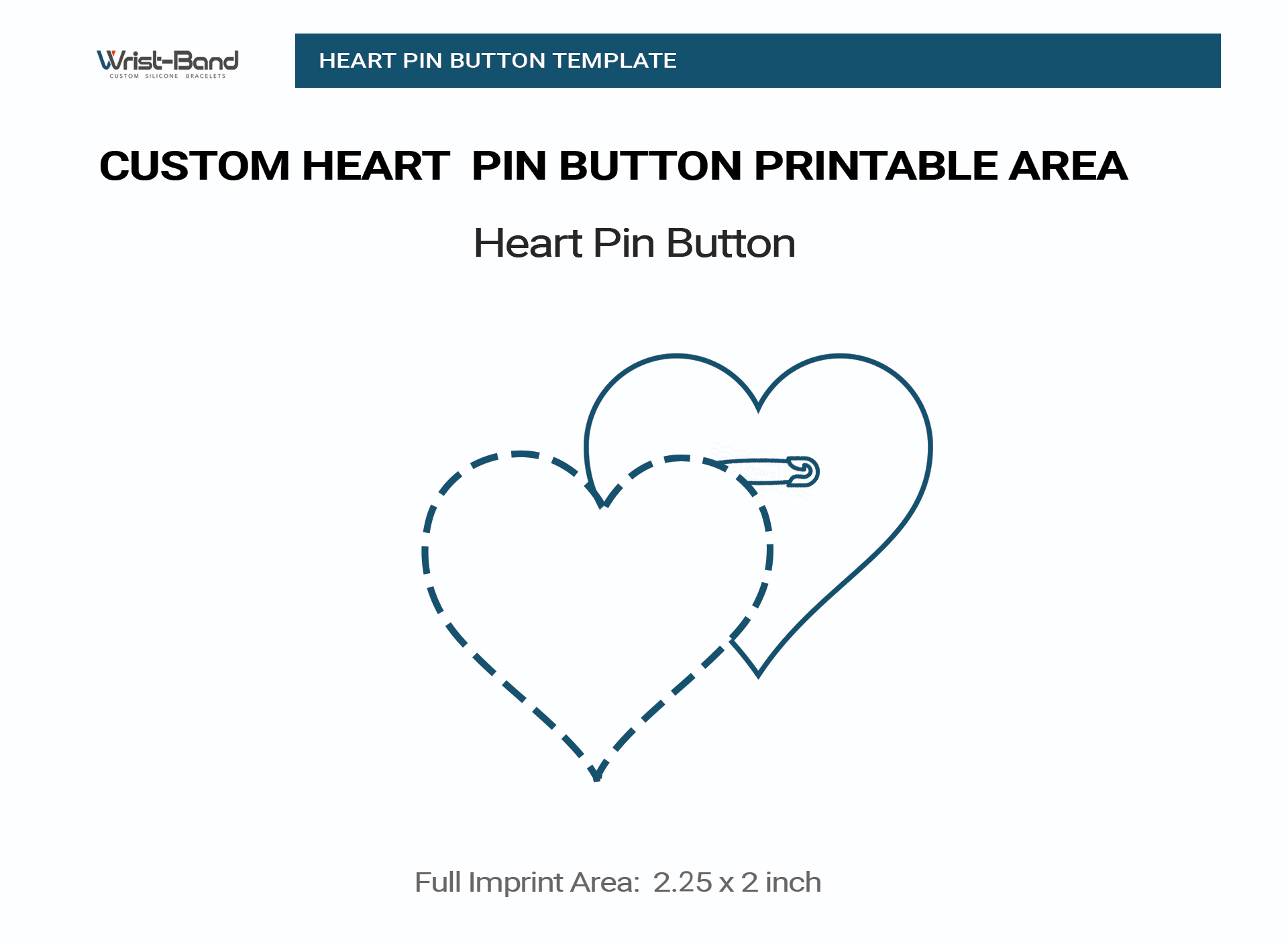 10 x 2.25 CUSTOM HEART SHAPE PINBACK BUTTONS pin badge personalized  wedding